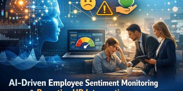From Signals to Support: AI-Driven Employee Sentiment Monitoring and Proactive HR Intervention