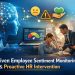 From Signals to Support: AI-Driven Employee Sentiment Monitoring and Proactive HR Intervention