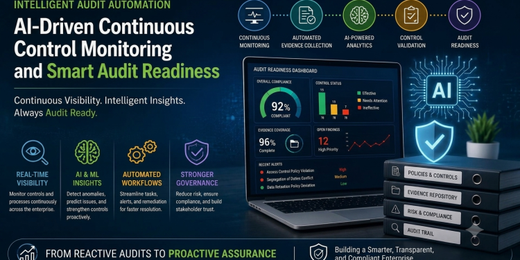 Intelligent Audit Automation: AI-Driven Continuous Control Monitoring and Smart Audit Readiness in Enterprise Governance