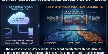 Open-Sourcing On-Device LLMs: The Difference Between Developer Access and Ecosystem Architecture